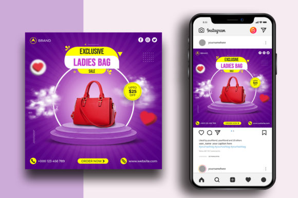 Capturing Attention: The Power of a Stunning Ladies Bag Sale Post