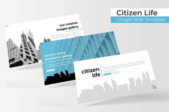 Citizen Life Google Slide Template: A Complete Design Toolkit