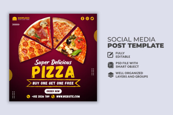 Crafting Appetizing Food Menu Social Media Posts