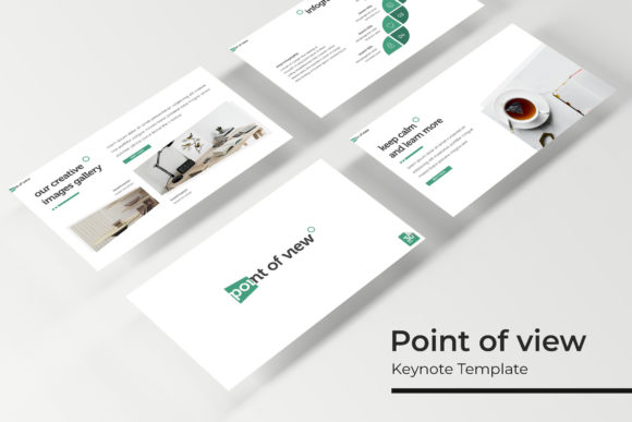 Crafting Visual Stories with the Poin of View Keynote Template