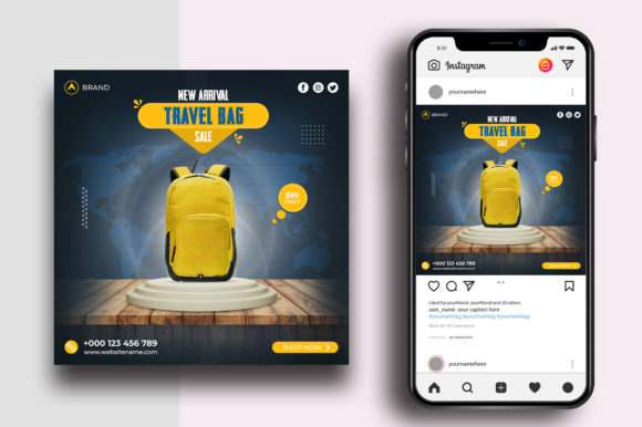 Design a Standout Bag Sale Social Media Post