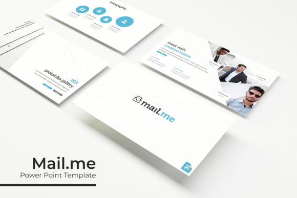 Mail.me PowerPoint Template: A Visual Toolkit for Modern Brands