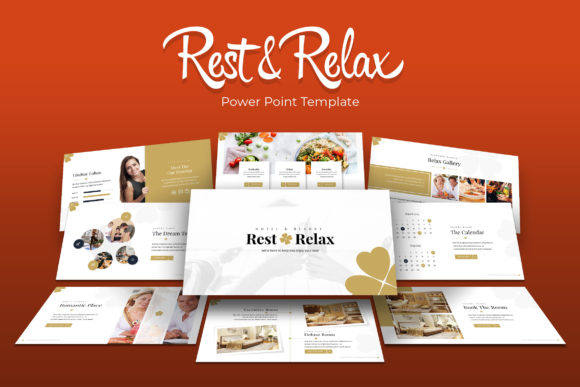 Rest & Relax Power Point Template: A Visual Toolkit for Calm