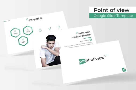 Streamline Your Next Presentation with the Poin of View Google Slide Template